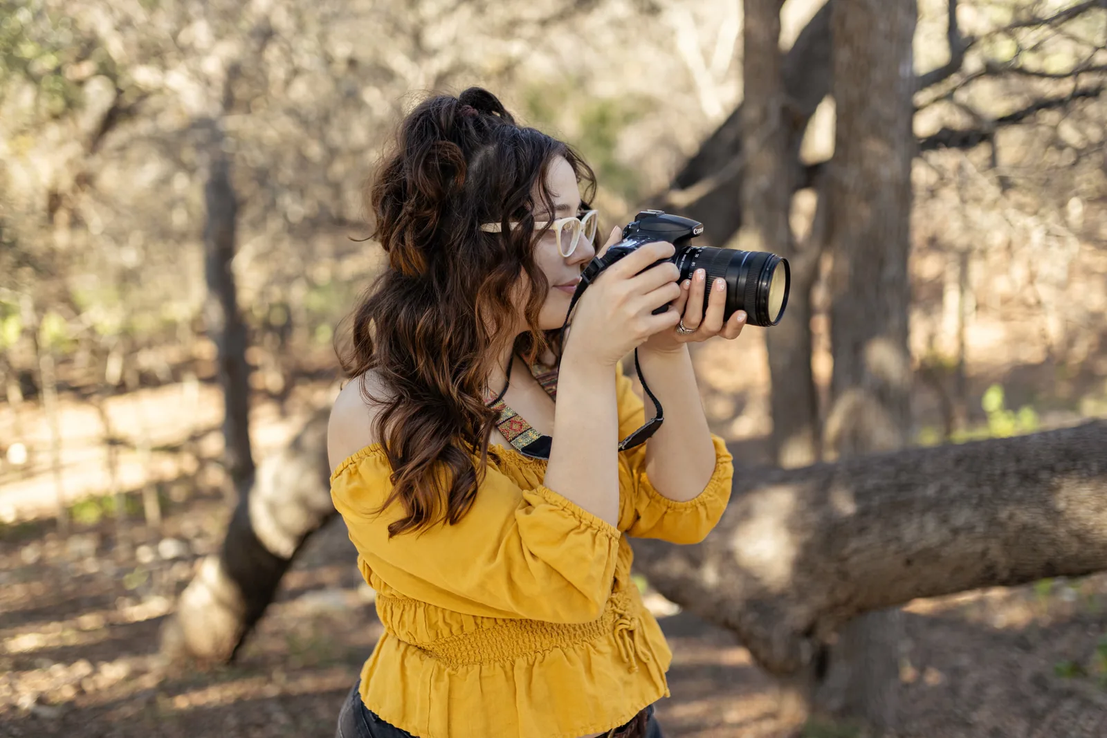 Ashley Bell outdoors