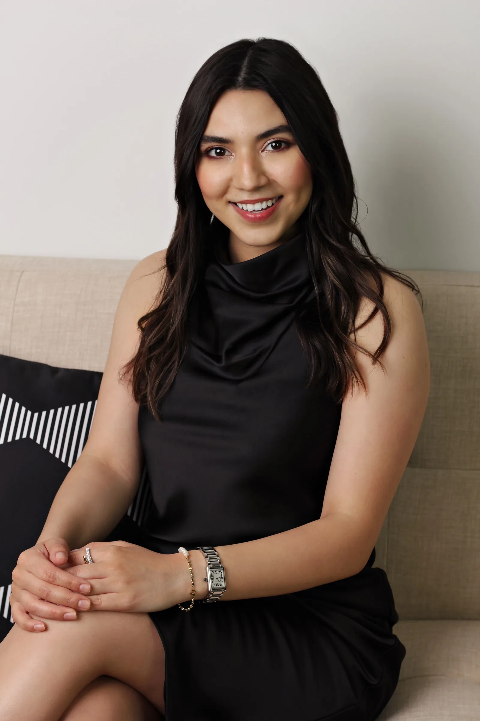 Professional office headshot of Andrea